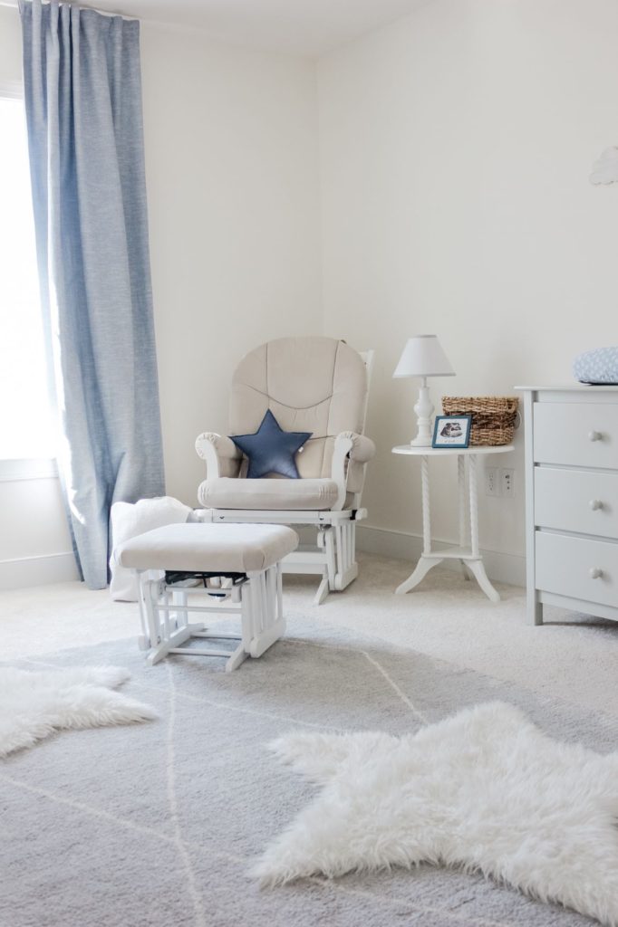 how to decorate nursery on a budget