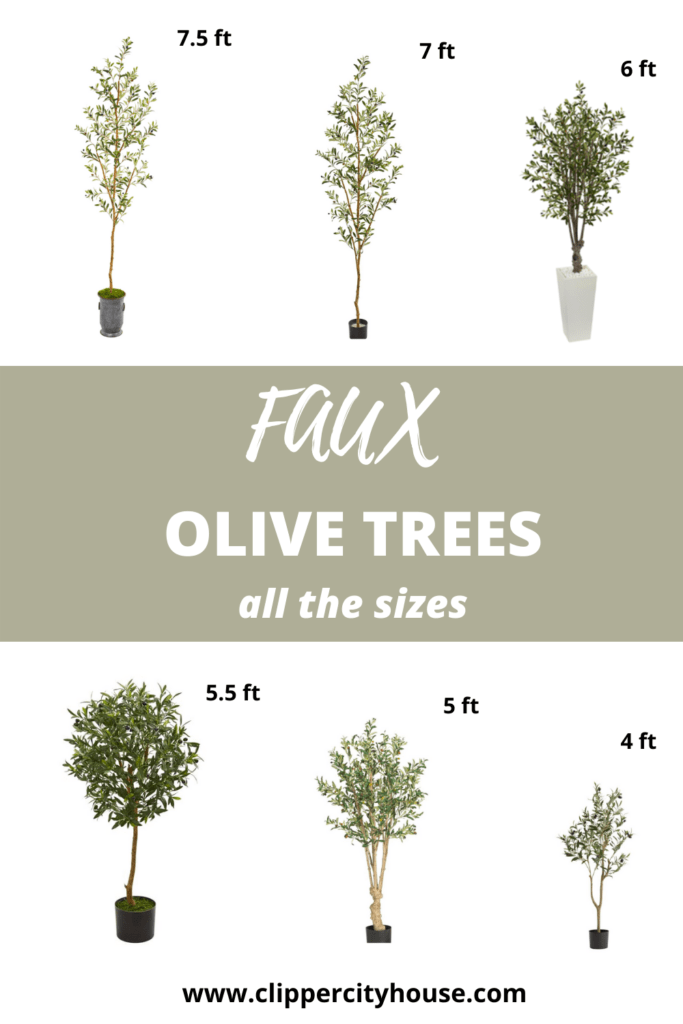 olive tree faux
