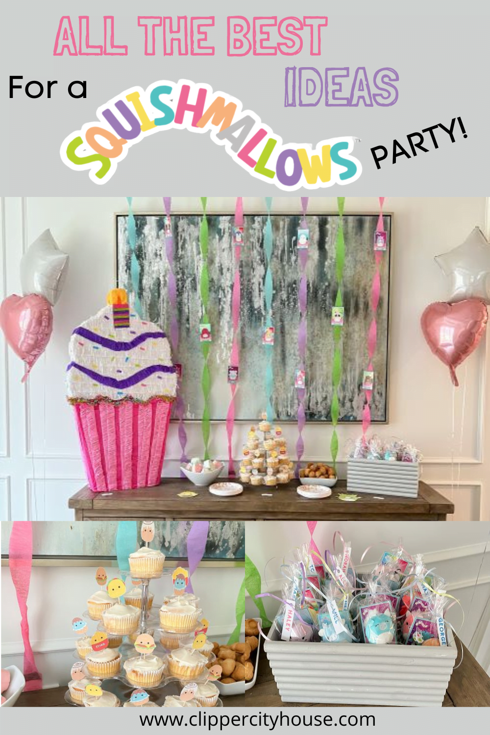 Squishmallows Party Paper Cups 8 piece, Party Supplies